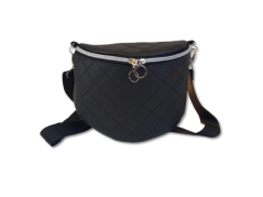 Luxusní kabelka z ruční výroby "Mystic Black"