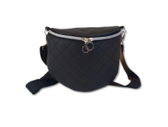 Luxusní kabelka z ruční výroby "Mystic Black"