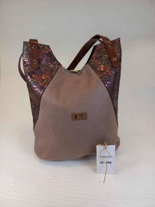 Kabelka "Autumn Bloom" – elegance v přírodních tónech