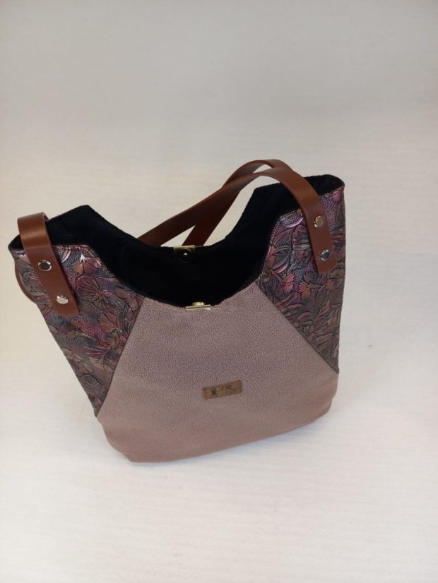 Kabelka "Autumn Bloom" – elegance v přírodních tónech