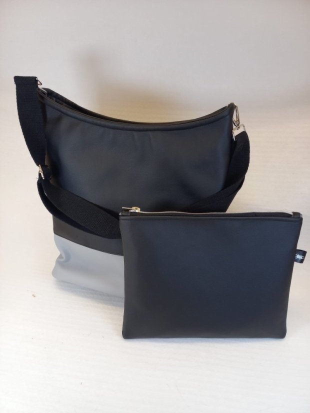 Kabelka "Monochrome Grace" - ztělesnění elegance