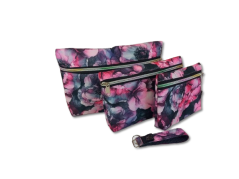 Sada ručně šitých taštiček "Romantic Flowers"