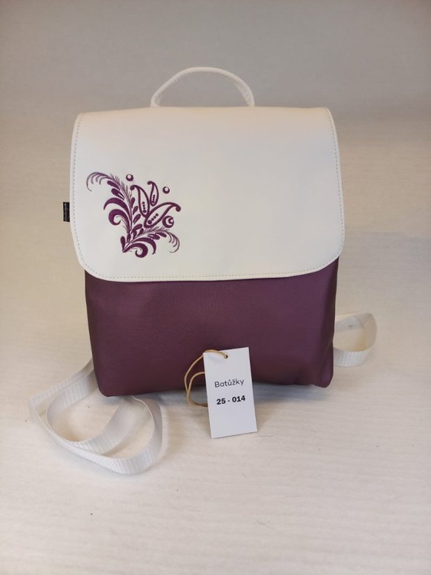 Batůžek "Elegant Bloom" – jemný šarm a praktičnost