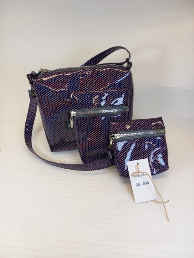 Sada kabelek "Purple Shine" – třpyt a elegance