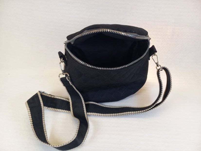 Luxusní kabelka z ruční výroby "Black Diamond"