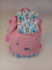 Batůžek "Pink Winter Fairy" – roztomilý zimní batůžek v růžové