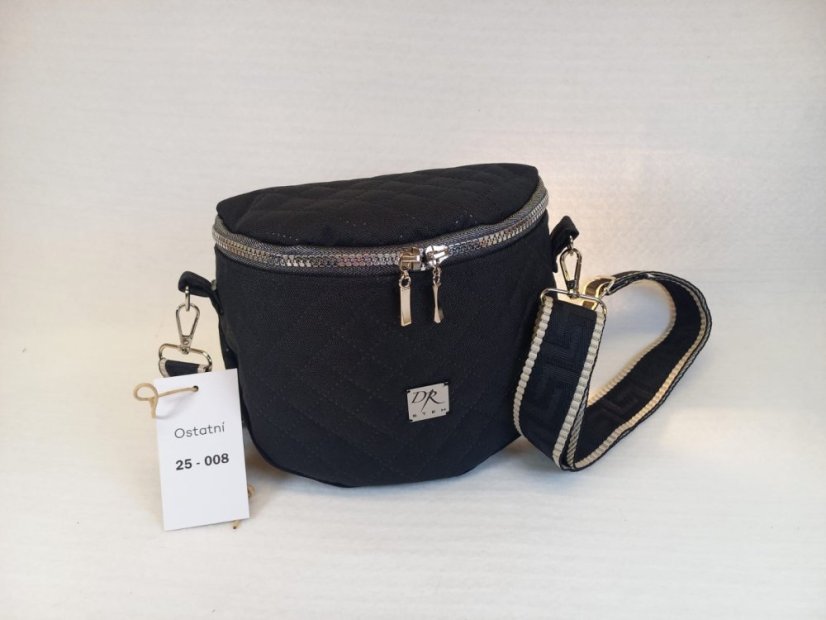 Luxusní kabelka z ruční výroby "Black Diamond"