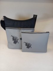 Kabelka "Monochrome Grace" - ztělesnění elegance