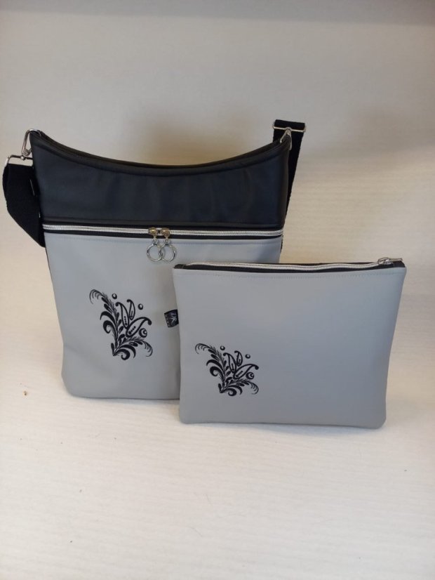 Kabelka "Monochrome Grace" - ztělesnění elegance