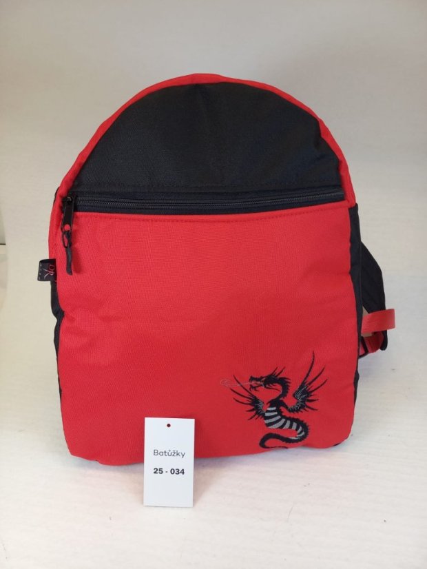 Batůžek "Black Dragon" – stylový batoh s motivem draka
