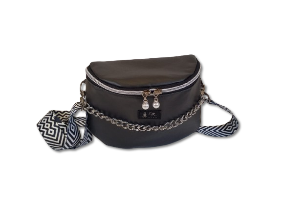 Kabelka "Midnight Pearl" – moderní elegance s perlami