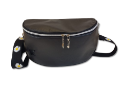 Kabelka "Daisy Black" – svěží detail v elegantním provedení